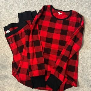 Buffalo Waffle Pajama Set